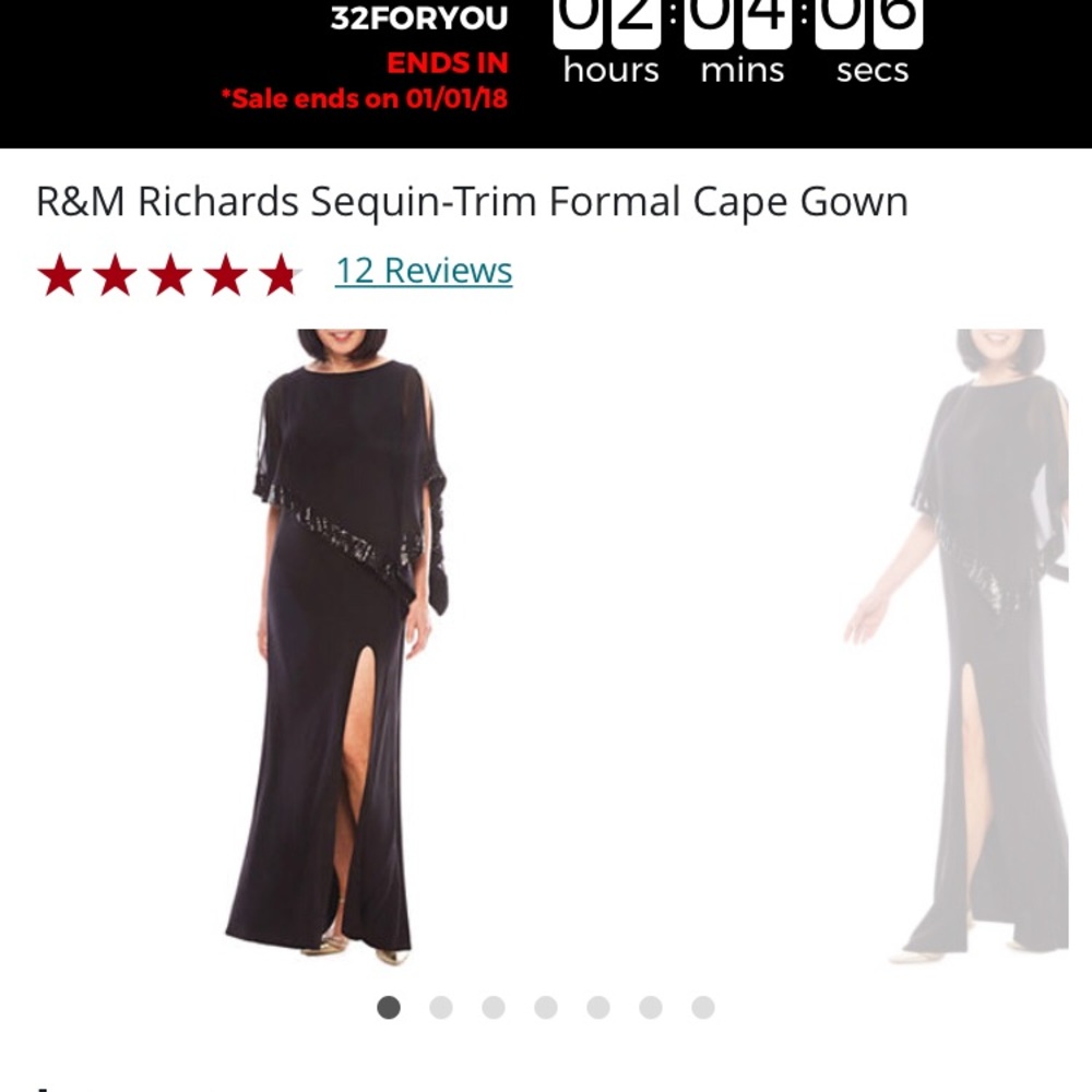 Black gown